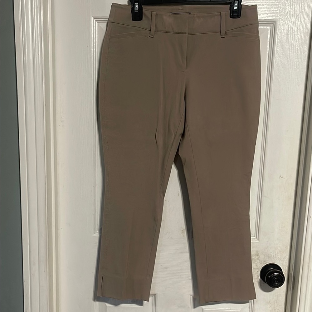 Tan Cropped Pants